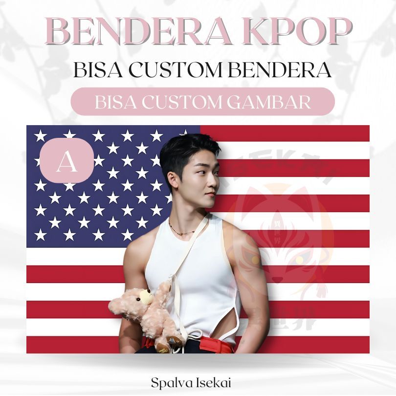 KPOP KEVIN THE BOYZ TBZ Flag / ธง KPOP / ธง KPOP AMERICA / พรม KPOP / พรมKpop