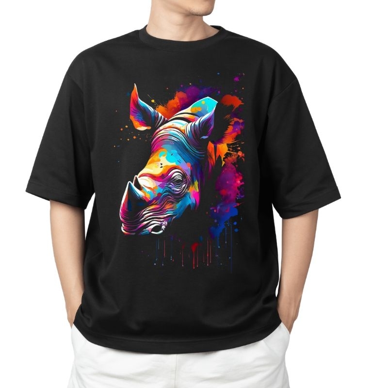 เสื้อยืด Arise rhino