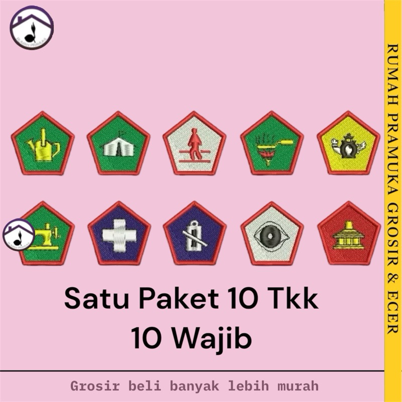 MAIN TKK PACKAGE ปัก 10 TKK ต้องปักลูกเสือหลัก