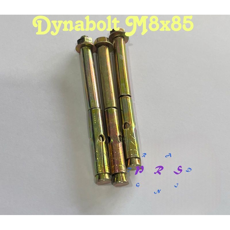 Dynabolt สีเหลือง M8x85/dynabolt 8/dynabolt M8x85/Expansion Bolt M8x85