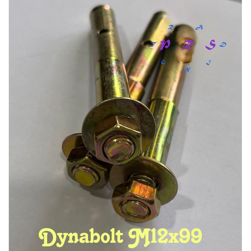Dynabolt สีเหลือง M12x99/dynabolt M12x99/Dynabolt 12/Expansion Bolt M12x99