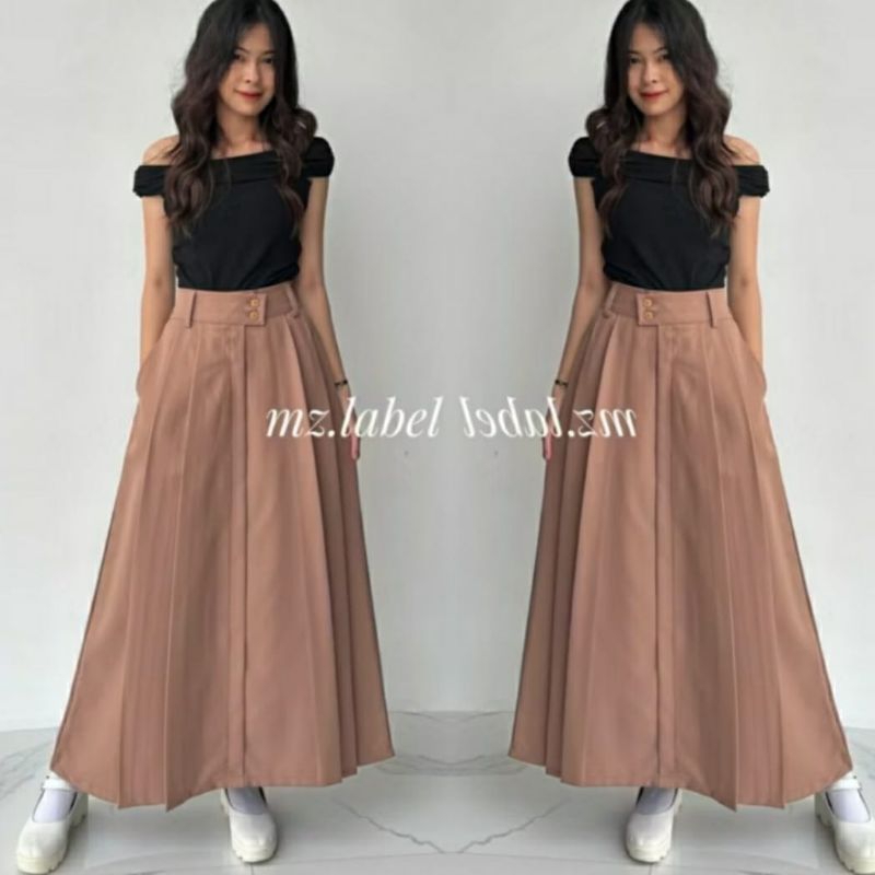 สินค้าใหม่ JEAN UMBRELLA SKIRT / SUPER JUMBO WOMENS JEAN SKIRT / กระโปรงจับจีบ