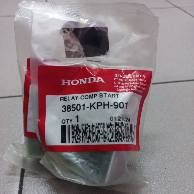 38501KPH901 – RELAY COMP START, BENDIK STATER, RILEY STATER BEAT, CS1, REVO, KHARISMA, SCOOPY, SUPRA