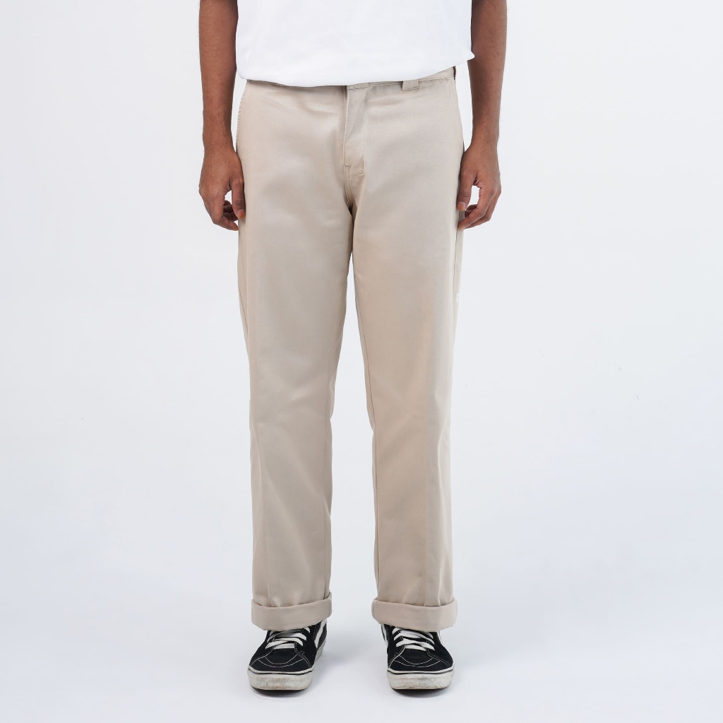 RYDE - WORK PANTS - CHINO - LONG WORK PANTS - KHAKI - STRAIGHT