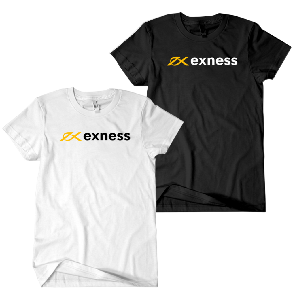 Cryptocurrency Exness Regular Fit เสื้อยืดผ้าฝ้ายแขนสั้น Unisex 24s Trading