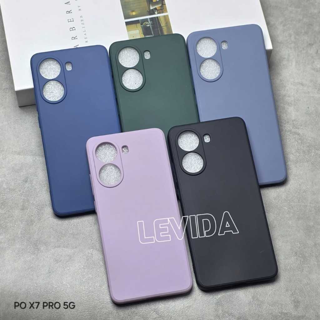 Poco X7 Pro 5G Softcase Macaron Square / Case Square Edge Case Poco X7 Pro 5G