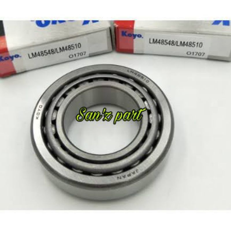 BEARING 48548/10 KOYO LAHER LM48548/10 KOYO FRONT WHEEL INNER L300
