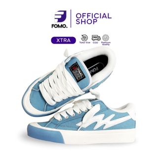 FOMO - Sepatu Obezt Ice Blue Series 39-44 Sepatu Sneakers Kasual Unisex Pria Wanita