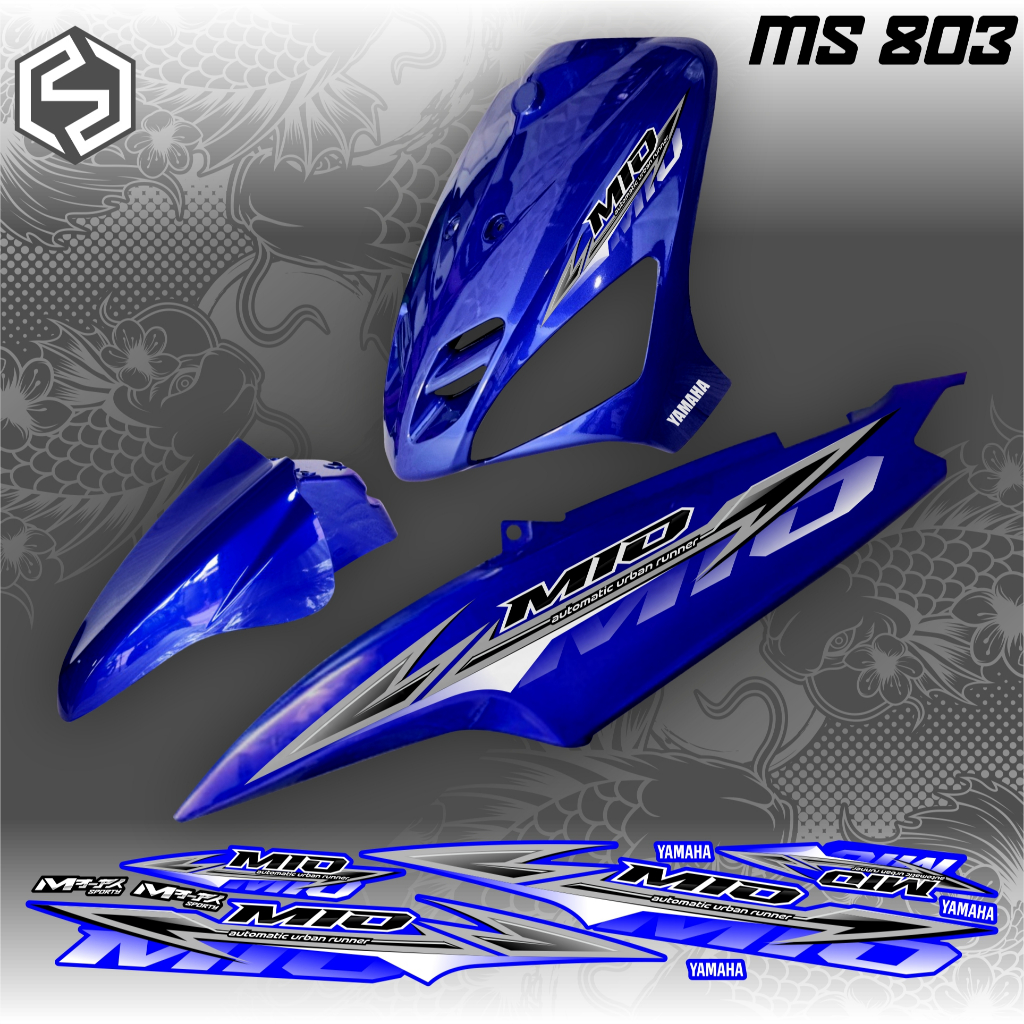 STRIPING MIO SPORTY mio smile graphic variation thailand MS 803 / MS 811