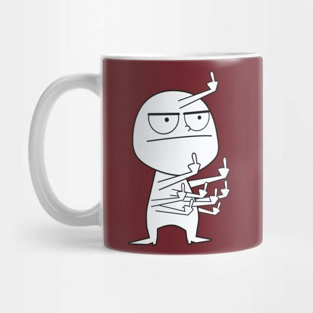 แก้วกาแฟ Middle Finger Maniac