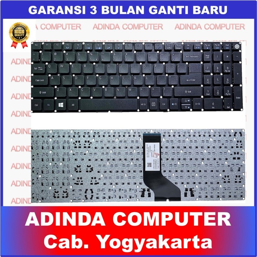 คีย์บอร์ด Acer E5-573 E5-574T E5-574TG E5-575 E5-575G E5-576G E5-576T