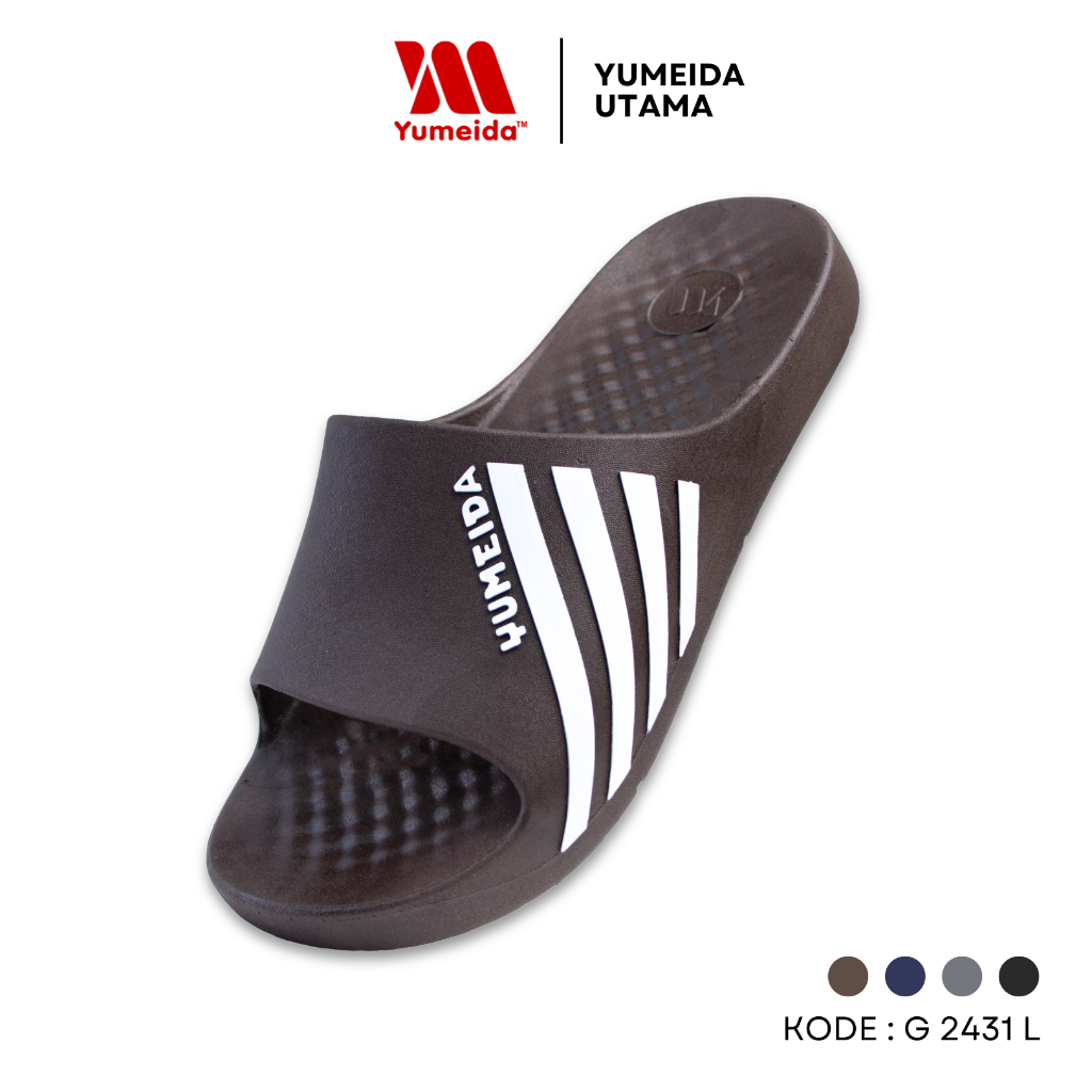 Yumeida G-2431 L - รองเท้าแตะยางกันน้ําสําหรับผู้ชาย