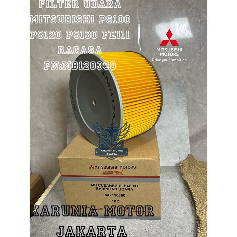 MB120390 MITSUBISHI AIR FILTER PS 100 PS 120 PS 130 FE111 RAGASA
