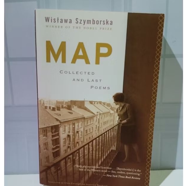 Wislaa Symboborska Map: Collected & The Last Poems Nobel Prize Winner Book English Preloved
