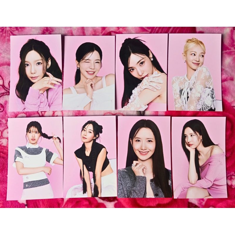 Smtown live 2025 ชุดภาพสาวรุ่น snsd gg อย่างเป็นทางการ photocard โปสการ์ด taeyeon sunny ทิฟฟานี่ hyo