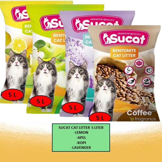 (5 LITER SUCAT SAND) / BENTONITE SAND / CAT SAND / CAT LITTER
