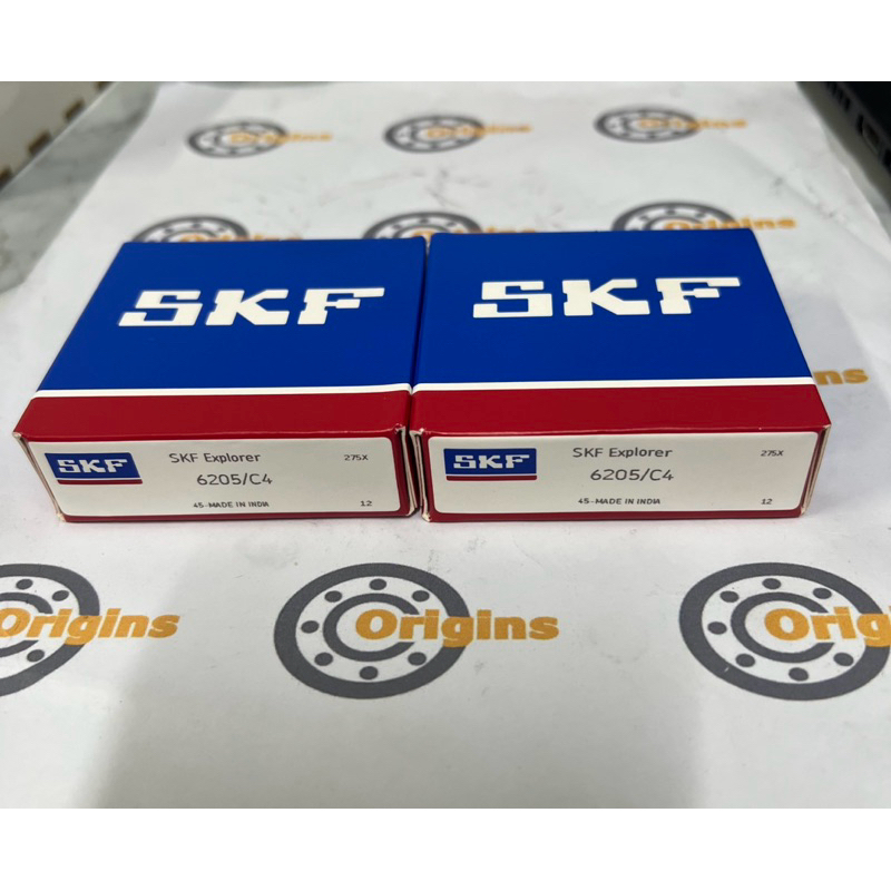 F1ZR FIZR SATRIA 2-STOKE TORNADO SKF ORIGINAL CRANK BEARING 6205 C4 CONTENTTS 2 ชิ้น