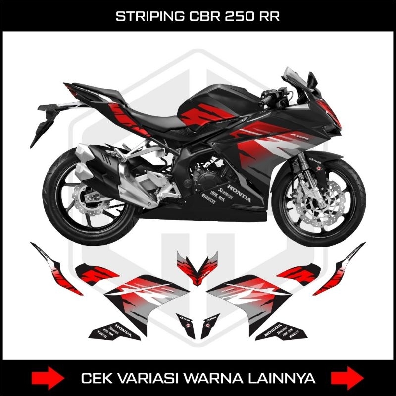 HONDA CBR 250RR OLD K64 STRIPING STICKERS 2016 ถึง 2020 / CBR250RR DECAL สติ๊กเกอร์/สต็อก DECALS