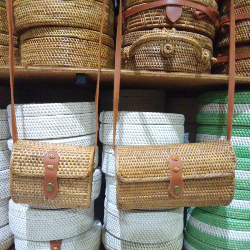 RATTAN BAG / RATTAN WALLET ATTE 18cm และ 15cm