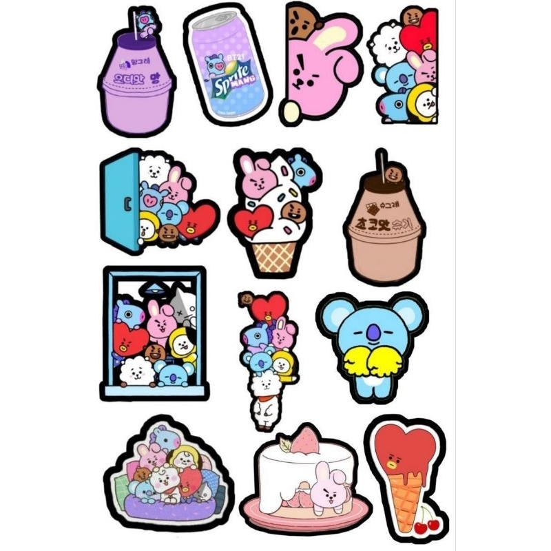 สติ๊กเกอร์BT21******