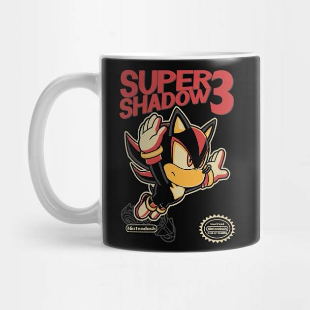 Super Shadow 3 - แก้วกาแฟ Shadow The Hedgehog Sonic