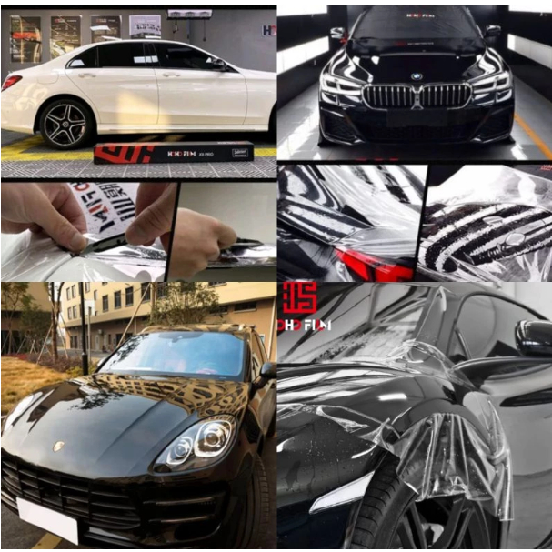 PPF TPU สติ๊กเกอร์ติดรถยนต์ PPF สติ๊กเกอร์รักษาตัวเอง L152Cm