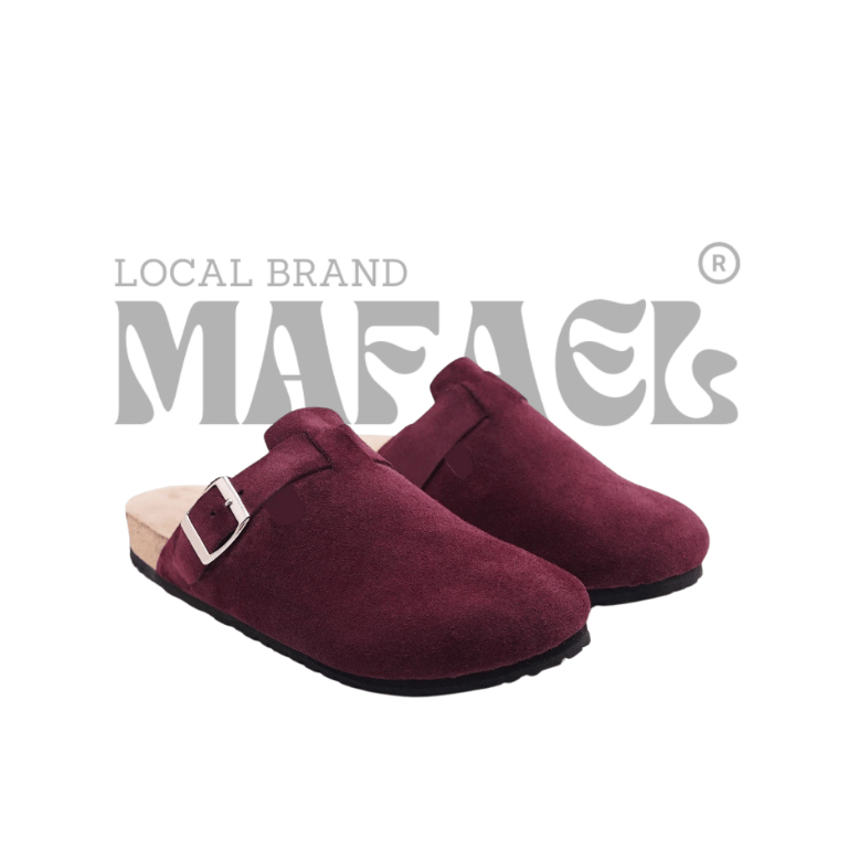 รองเท้าแตะอุดตันสําหรับผู้ชายรองเท้าแตะลําลองสําหรับบุรุษและสตรี Birkenstok Boston Suede รองเท้าแตะผ