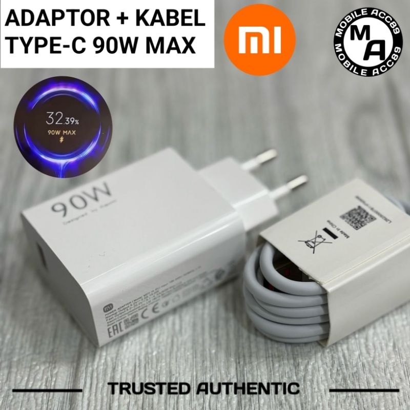 Xiaomi Type C 90W/90 วัตต์ Max Turbo Charger / Fast Charging ของแท้