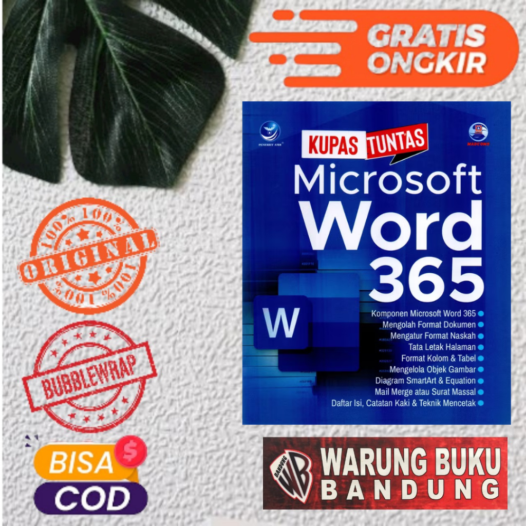หนังสือสมบูรณ์ของ MICROSOFT WORD 365 - มาดคอมส์