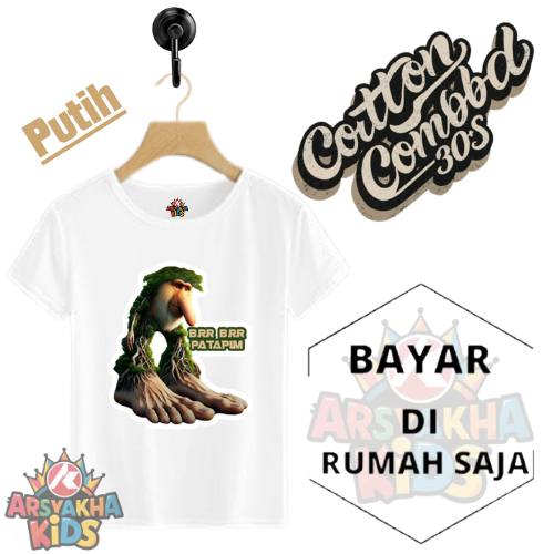 เสื้อผ้าเด็ก Viral Character Brr Brr Patapim 1-12 ปี