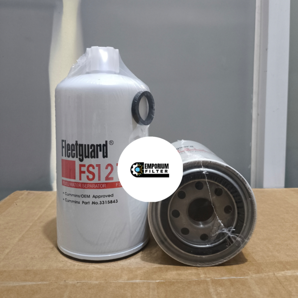 FS1212 กรองน้ํามันเชื้อเพลิง Fleetguard FS 1212
