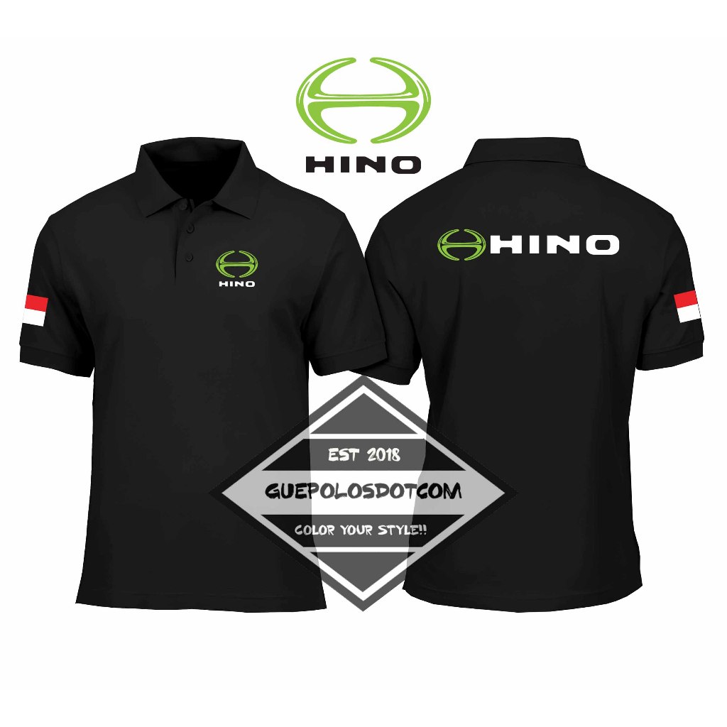 HINO Collar POLOSHIRT - เสื้อคอปก HINO - COOL HINO POLO - GUEPOLOS