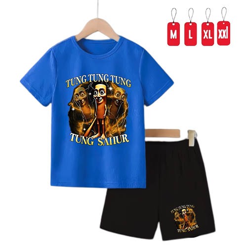 JONA Kids- Tung Sahur Childrens Stelan (2-10 Years) Unisex / เสื้อผ้าเด็ก / เสื้อยืดเด็ก