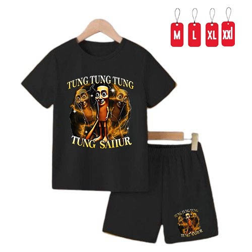 JONA Kids- Tung Sahur Childrens Stelan (2-10 Years) Unisex / เสื้อผ้าเด็ก / เสื้อยืดเด็ก