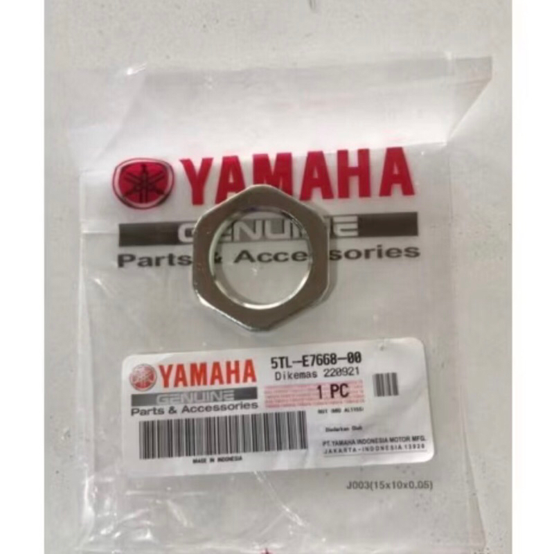 AUTOMATIC DOUBLE CLUTCH PLATE NUT CVT MIO SPORTY SMILE SOUL FINO CARBON ORIGINAL YGP 5TL-E7668-00