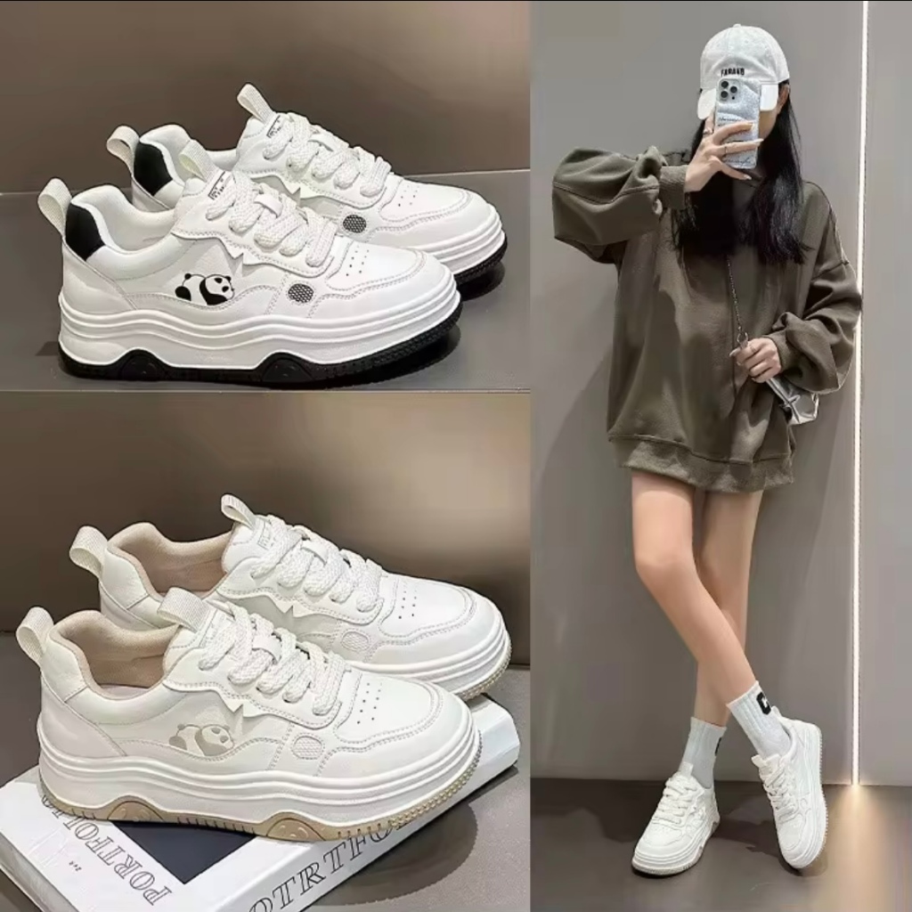 PANDA SPORT รองเท้าผ้าใบลําลองผู้หญิง