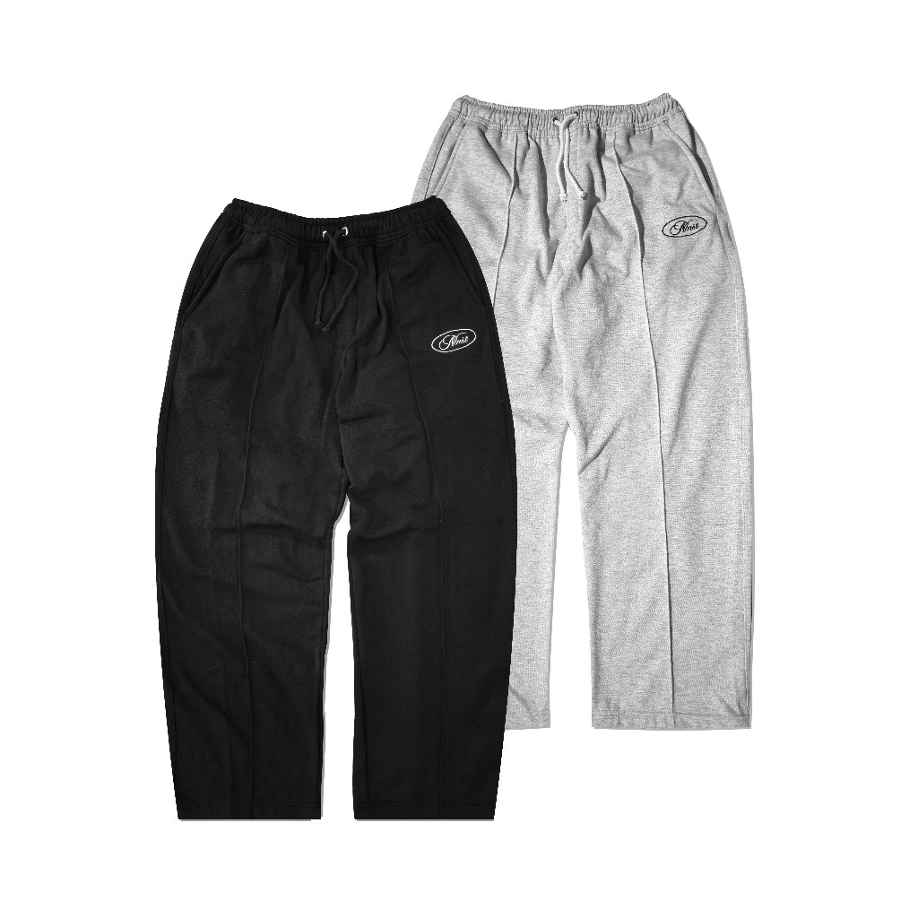 Mnst | กางเกงวอร์ม Baggy | คะน้า