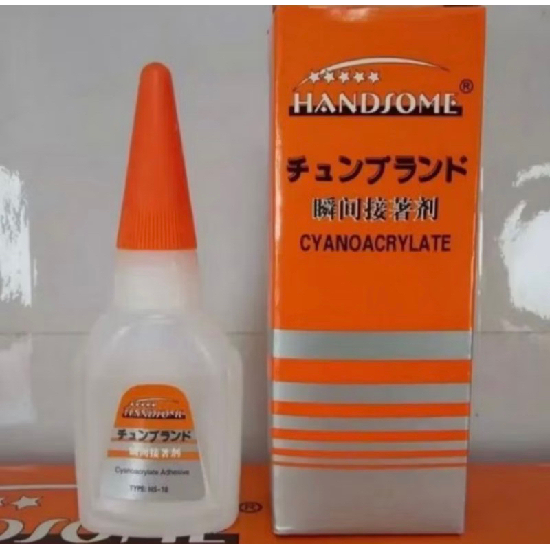 HANDSOME LIQUID DROPS KOREAN GLUE / SUPER STRONG ADHESIVE WOOD, ACRYLIC, IRON GLUE