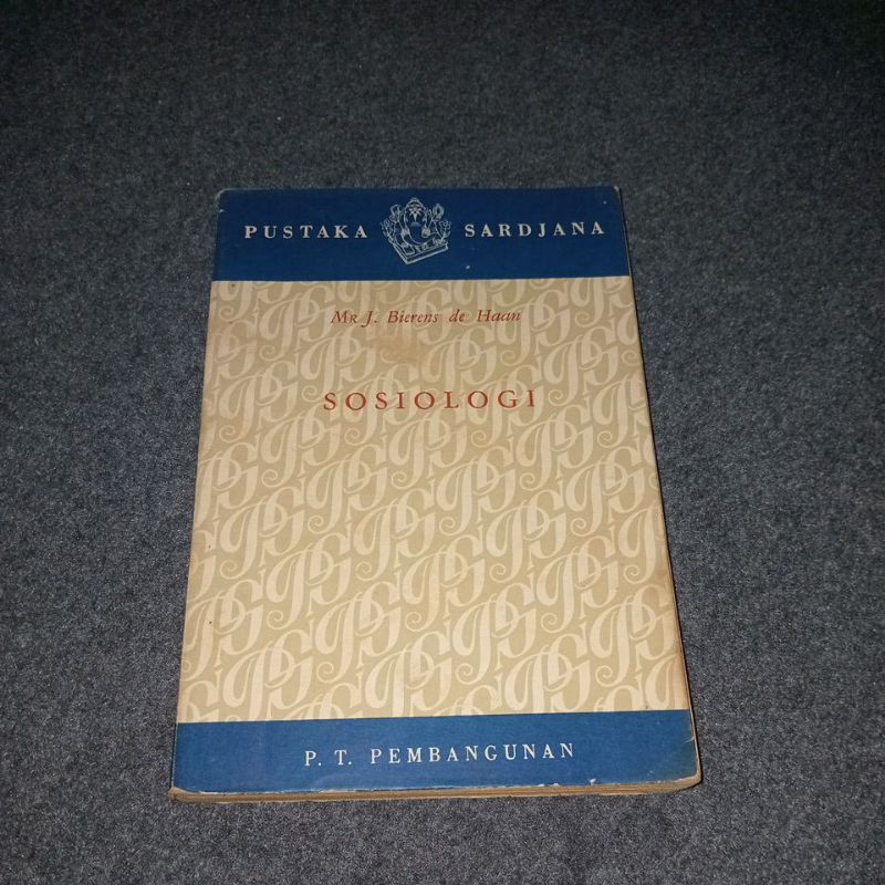 หนังสือ SOCIOLOGY - MR J BIERENSE DE HAAN