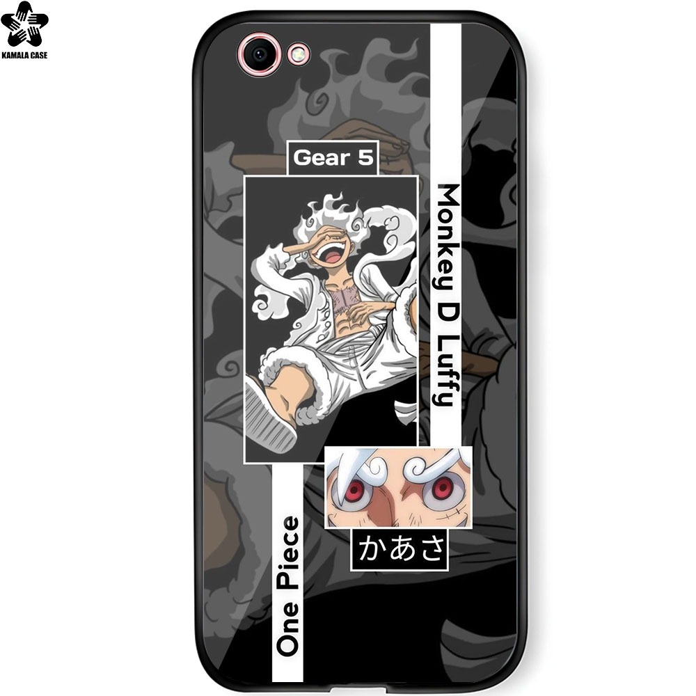 KAMALA CASE GLOSSY PREMIUM MOTIF ANIME ONE PIECE สําหรับ TYPE VIVO V5 V5 LITE V5S Y66 Y67 Y65 - COOL