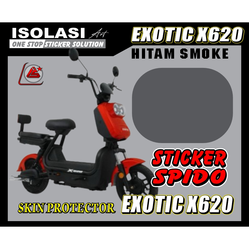 EXOTIC X620/สติ๊กเกอร์ spido/สติ๊กเกอร์ sepido เมตร EXOTIC X620