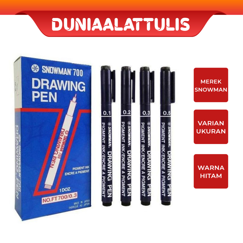 SNOWMAN - BOLLPOIN / ปากกา / ปากกา FT 700 CALRAPHY