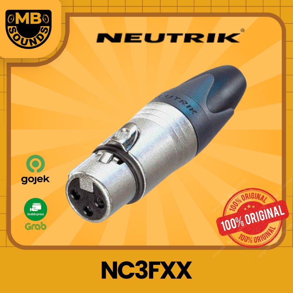 NEUTRIK NC3FXX CANON GIRL