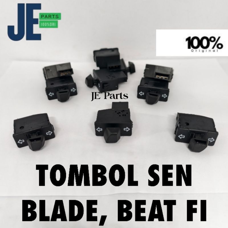 TOMBOL ปุ่มสวิตช์ไฟเลี้ยว 34mm BLADE, BEAT FI รหัส 35200-KYZ-901