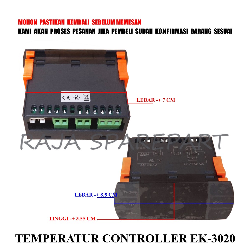 TC3020 ELITECH / DIGITAL TEMPERATURE / คอนโทรลเลอร์ TEMPERATURE EK-3020