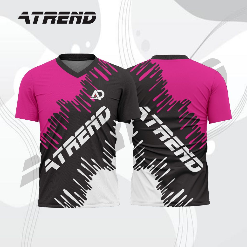 RETRO ATREND JERSEY AT023 ใหม่ล่าสุด ORTUSEIGHT SPORTS เสื้อยืด COOL ADULT FUTSAL FOOTBALL JERSEY