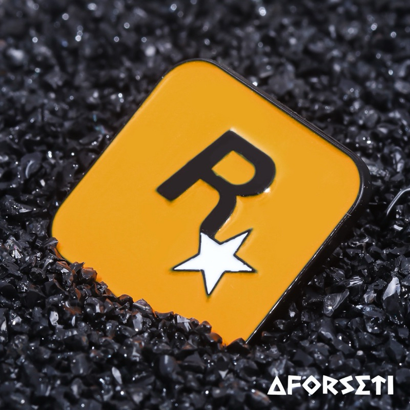 เข็มเคลือบฟัน NGYROCKSTAR QUE BROOCH PIN / BROOCH / OUPLE PIN / ATESTHETIC PIN / CUTE / BUTT PIN / P