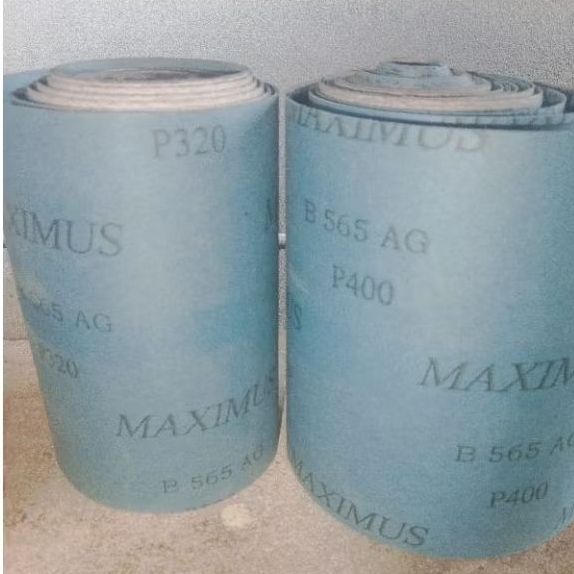 กระดาษทรายใหม่ Maximus/kovax/nikken p100/p120/p240/p320/p400/p500/p600/p800/p1000 1 ม้วน (P8.5 เมตร 