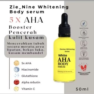[COD]Z9 Body Serum white AHA 50 ml ll whitening & moisturizing skin ll serum pemutih badan//