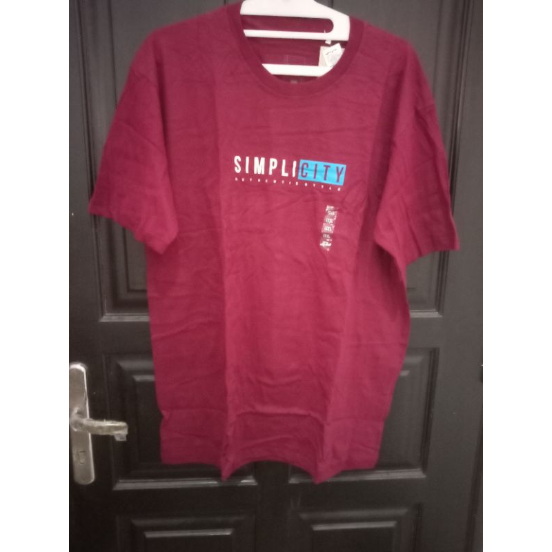 เสื้อยืด T Zone ไซส์ 3 XL Maroon